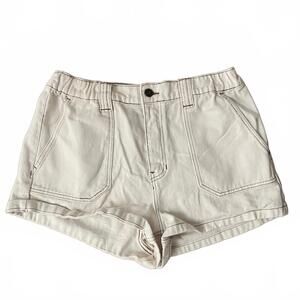 PacSun, L, Cream & Brown, Women's Shorts